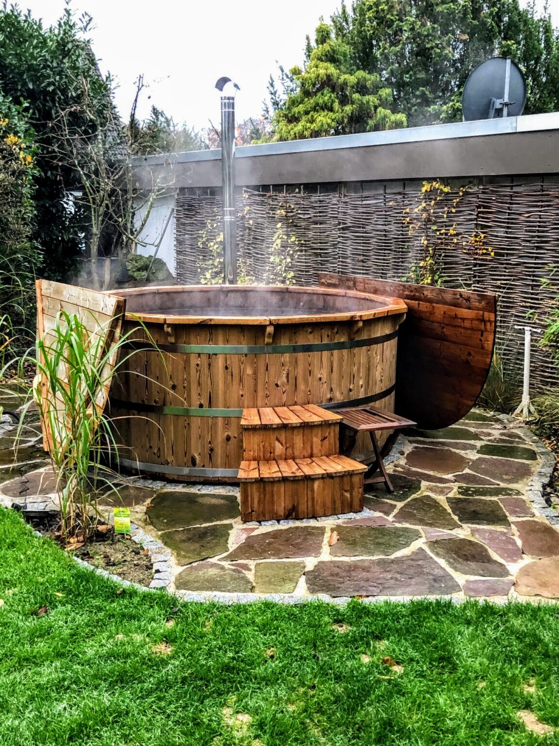 Wooden Wood Fired Hot Tubs For Sale Uk Timberin