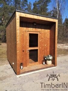 Outdoor modern mini sauna (11)