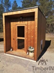 Outdoor modern mini sauna (15)