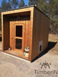 Outdoor modern mini sauna (17)