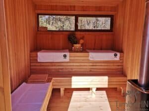 Outdoor modern mini sauna (25)