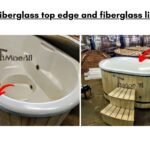 Fiberglass top edge and fiberglass lid