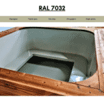 Light Grey RAL 7032 for square rectangular hot tub