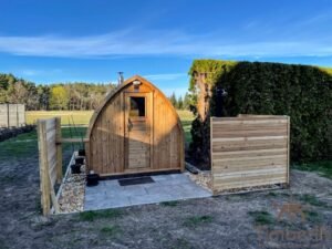 Outdoor garden sauna pod – iglu (1)