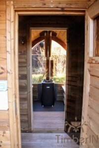 Outdoor garden sauna pod – iglu (4)