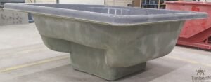 Rectangular hot tub with external wood burner (7)