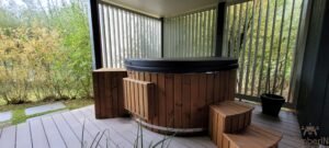 Wood pellet fired hot tub (1)