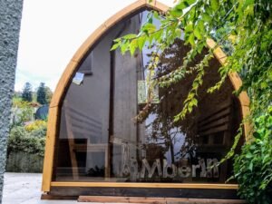Outdoor garden sauna pod – iglu 4 1
