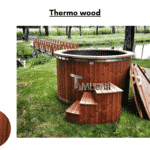 Thermo wood for Wooden hot tub with electric heater