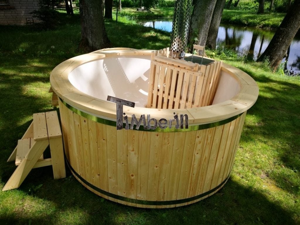 Spruce hot tub