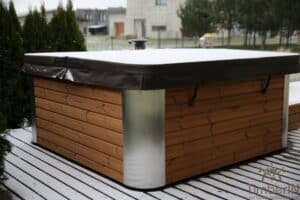 Square acrylic large spa hot tub (15)