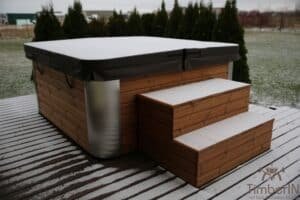 Square acrylic large spa hot tub (35)