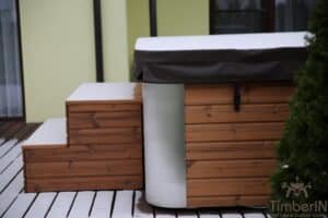 Square acrylic large spa hot tub (9)